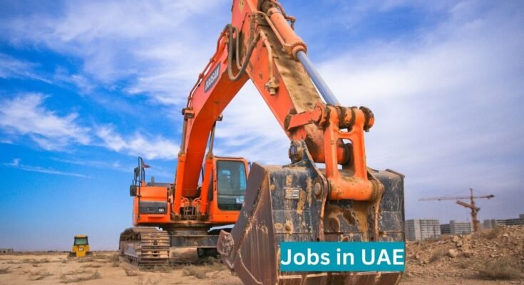 Excavator Operator Jobs in UAE